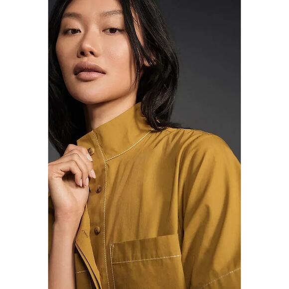 NWT Anthropologie The Jeannie Short-Sleeve A-Line Mini Dress by Maeve $148 XL - Picture 5 of 8